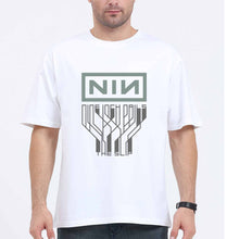 Load image into Gallery viewer, Nine Inch Nails Oversized T-Shirt for Men-White-Ektarfa.online
