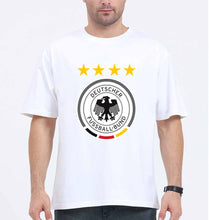 Load image into Gallery viewer, Germany Football Oversized T-Shirt for Men-White-Ektarfa.online
