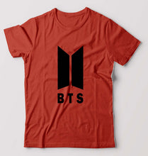 Load image into Gallery viewer, BTS T-Shirt for Men-Brick red-Ektarfa.online
