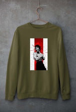 Load image into Gallery viewer, Bruce Lee Unisex Sweatshirt for Men/Women-S(40 Inches)-Olive Green-Ektarfa.online
