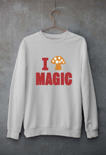 Load image into Gallery viewer, Mushroom Unisex Sweatshirt for Men/Women-Grey Melange-Ektarfa.online
