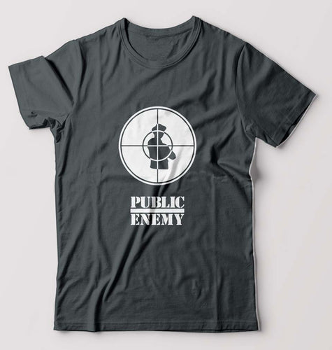 Public Enemy T-Shirt for Men-Steel grey-Ektarfa.online