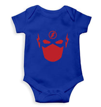 Load image into Gallery viewer, Flash Superhero Kids Romper For Baby Boy/Girl-0-5 Months(18 Inches)-Royal Blue-Ektarfa.online
