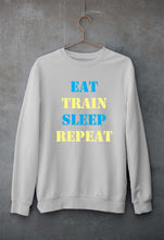 Load image into Gallery viewer, Gym Unisex Sweatshirt for Men/Women-S(40 Inches)-Grey Melange-Ektarfa.online
