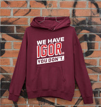 Load image into Gallery viewer, Igor Unisex Hoodie for Men/Women-Maroon-Ektarfa.online
