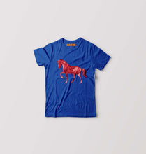 Load image into Gallery viewer, HORSE T-Shirt for Boy/Girl-0-1 Year(20 Inches)-Royal Blue-Ektarfa.online
