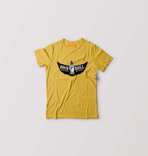 Load image into Gallery viewer, Rock &amp; Roll Kids T-Shirt for Boy/Girl-Golden Yellow-Ektarfa.online
