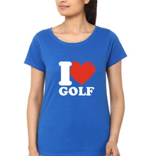 Load image into Gallery viewer, I Love Golf T-Shirt for Women
