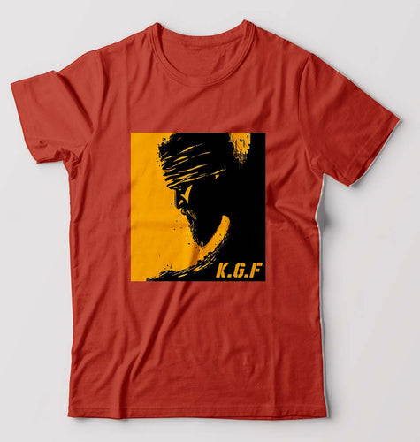 KGF T-Shirt for Men-Brick Red-Ektarfa.online