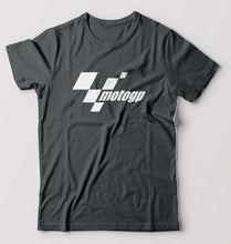 Load image into Gallery viewer, MotoGP T-Shirt for Men-S(38 Inches)-Steel grey-Ektarfa.online
