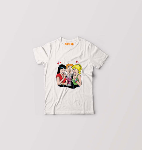 Archie Kids T-Shirt for Boy/Girl-White-Ektarfa.online