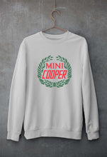 Load image into Gallery viewer, Mini Cooper Unisex Sweatshirt for Men/Women-S(40 Inches)-Grey Melange-Ektarfa.online

