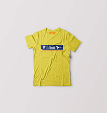 Load image into Gallery viewer, Winston Kids T-Shirt for Boy/Girl-Mustard Yellow-Ektarfa.online
