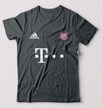 Load image into Gallery viewer, FC Bayern Munich 2021-22 T-Shirt for Men-S(38 Inches)-Steel grey-Ektarfa.online
