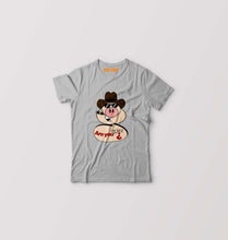 Load image into Gallery viewer, Pig Funny Kids T-Shirt for Boy/Girl-0-1 Year(20 Inches)-Grey-Ektarfa.online
