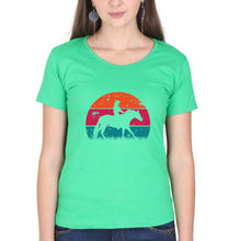 Load image into Gallery viewer, Horse Riding T-Shirt for Women-flag green-Ektarfa.online

