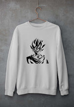 Load image into Gallery viewer, Anime Goku Unisex Sweatshirt for Men/Women-S(40 Inches)-Grey Melange-Ektarfa.online
