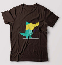 Load image into Gallery viewer, Crocodile T-Shirt for Men-Coffee Brown-Ektarfa.online
