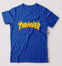 Load image into Gallery viewer, Thrasher T-Shirt for Men-Royal blue-Ektarfa.online
