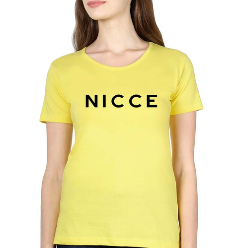 Nicce T-Shirt for Women-Yellow-Ektarfa.online