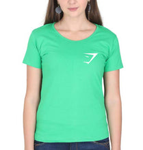 Load image into Gallery viewer, Gymshark T-Shirt for Women-XS(32 Inches)-flag green-Ektarfa.online
