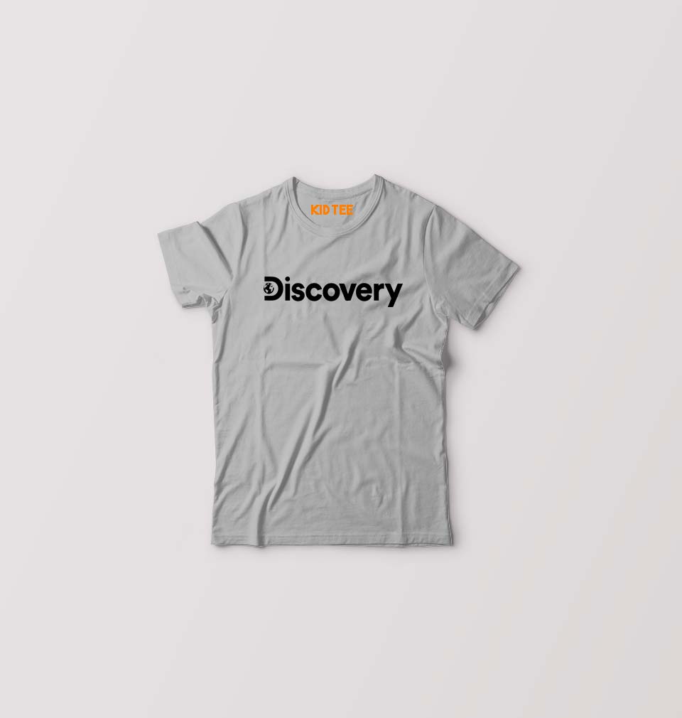 Discovery Kids T-Shirt for Boy/Girl-Grey-Ektarfa.online
