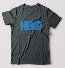 Load image into Gallery viewer, HBO T-Shirt for Men-S(38 Inches)-Steel grey-Ektarfa.online
