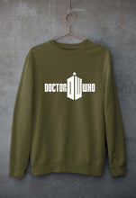 Load image into Gallery viewer, Doctor Who Unisex Sweatshirt for Men/Women-S(40 Inches)-Olive Green-Ektarfa.online

