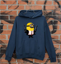 Load image into Gallery viewer, Minion Unisex Hoodie for Men/Women-S(40 Inches)-Navy Blue-Ektarfa.online
