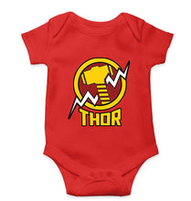 Load image into Gallery viewer, Thor Superhero Kids Romper For Baby Boy/Girl-0-5 Months(18 Inches)-Red-Ektarfa.online
