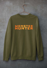 Load image into Gallery viewer, Monster Hunter Unisex Sweatshirt for Men/Women-Olive Green-Ektarfa.online
