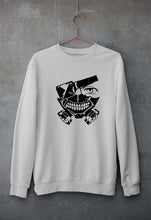 Load image into Gallery viewer, Tokyo Ghoul Unisex Sweatshirt for Men/Women-S(40 Inches)-Grey Melange-Ektarfa.online
