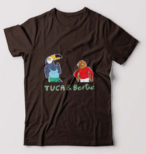 Load image into Gallery viewer, Tuca &amp; Bertie T-Shirt for Men-Coffee Brown-Ektarfa.online
