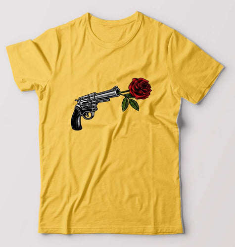 Guns N' Roses T-Shirt for Men-Golden Yellow-Ektarfa.online