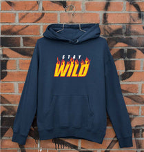 Load image into Gallery viewer, Stay Wild Unisex Hoodie for Men/Women-Navy Blue-Ektarfa.online
