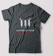 Load image into Gallery viewer, CRICKET Fever T-Shirt for Men-Steel grey-Ektarfa.online
