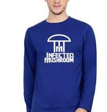 Load image into Gallery viewer, Infected Mushroom Full Sleeves T-Shirt for Men-Royal Blue-Ektarfa.online
