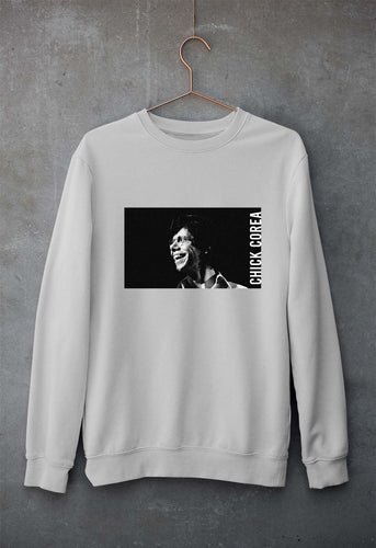 Chick Corea Unisex Sweatshirt for Men/Women-Grey Melange-Ektarfa.online