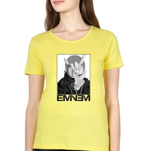Load image into Gallery viewer, EMINEM T-Shirt for Women-XS(32 Inches)-Yellow-Ektarfa.online
