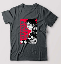Load image into Gallery viewer, Demon Slayer T-Shirt for Men-Steel grey-Ektarfa.online
