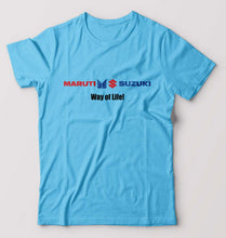 Load image into Gallery viewer, Maruti-Suzuki T-Shirt for Men-Light Blue-Ektarfa.online
