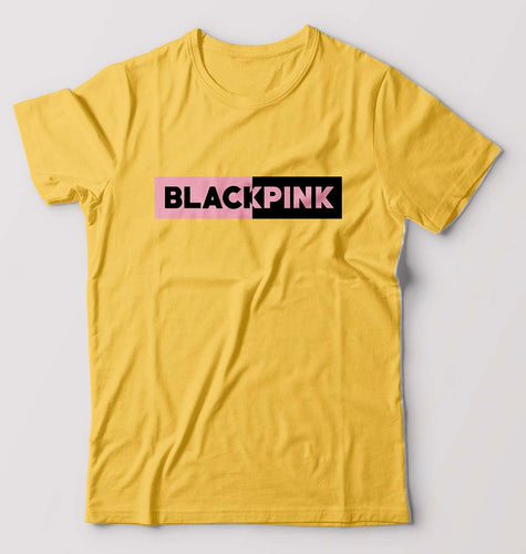 BLACKPINK T-Shirt for Men-Golden Yellow-Ektarfa.online