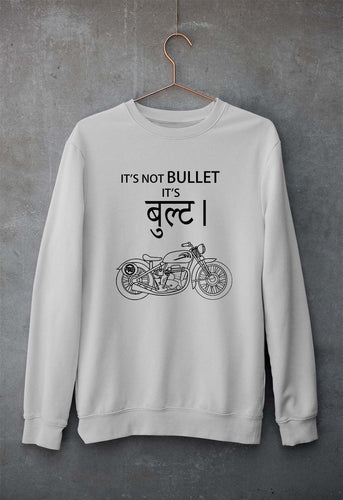 Royal Enfield Bullet Unisex Sweatshirt for Men/Women-Grey Melange-Ektarfa.online