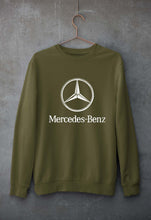 Load image into Gallery viewer, Mercedes Benz Unisex Sweatshirt for Men/Women-S(40 Inches)-Olive Green-Ektarfa.online

