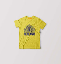Load image into Gallery viewer, IIM Ahmedabad Kids T-Shirt for Boy/Girl-0-1 Year(20 Inches)-Mustard Yellow-Ektarfa.online
