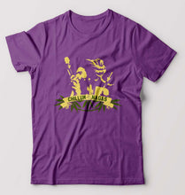 Load image into Gallery viewer, Chillam Weed T-Shirt for Men-S(38 Inches)-Purple-Ektarfa.online
