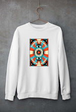 Load image into Gallery viewer, Psychedelic Peace and Love Unisex Sweatshirt for Men/Women-White-Ektarfa.online

