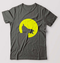 Load image into Gallery viewer, Batman Superhero T-Shirt for Men-S(38 Inches)-Charcoal-Ektarfa.online
