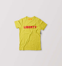 Load image into Gallery viewer, Liberty Kids T-Shirt for Boy/Girl-0-1 Year(20 Inches)-Yellow-Ektarfa.online
