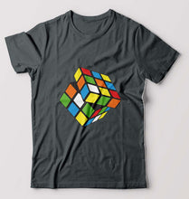 Load image into Gallery viewer, Rubik&#39;s Cube T-Shirt for Men-Steel grey-Ektarfa.online
